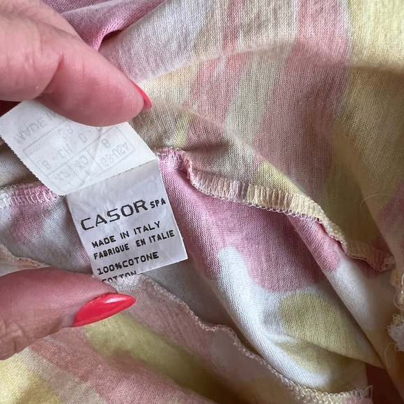 Authentic .Emilio Pucci sleeveless cotton Button Front Top, sz.S, excellent - Picture 11 of 11